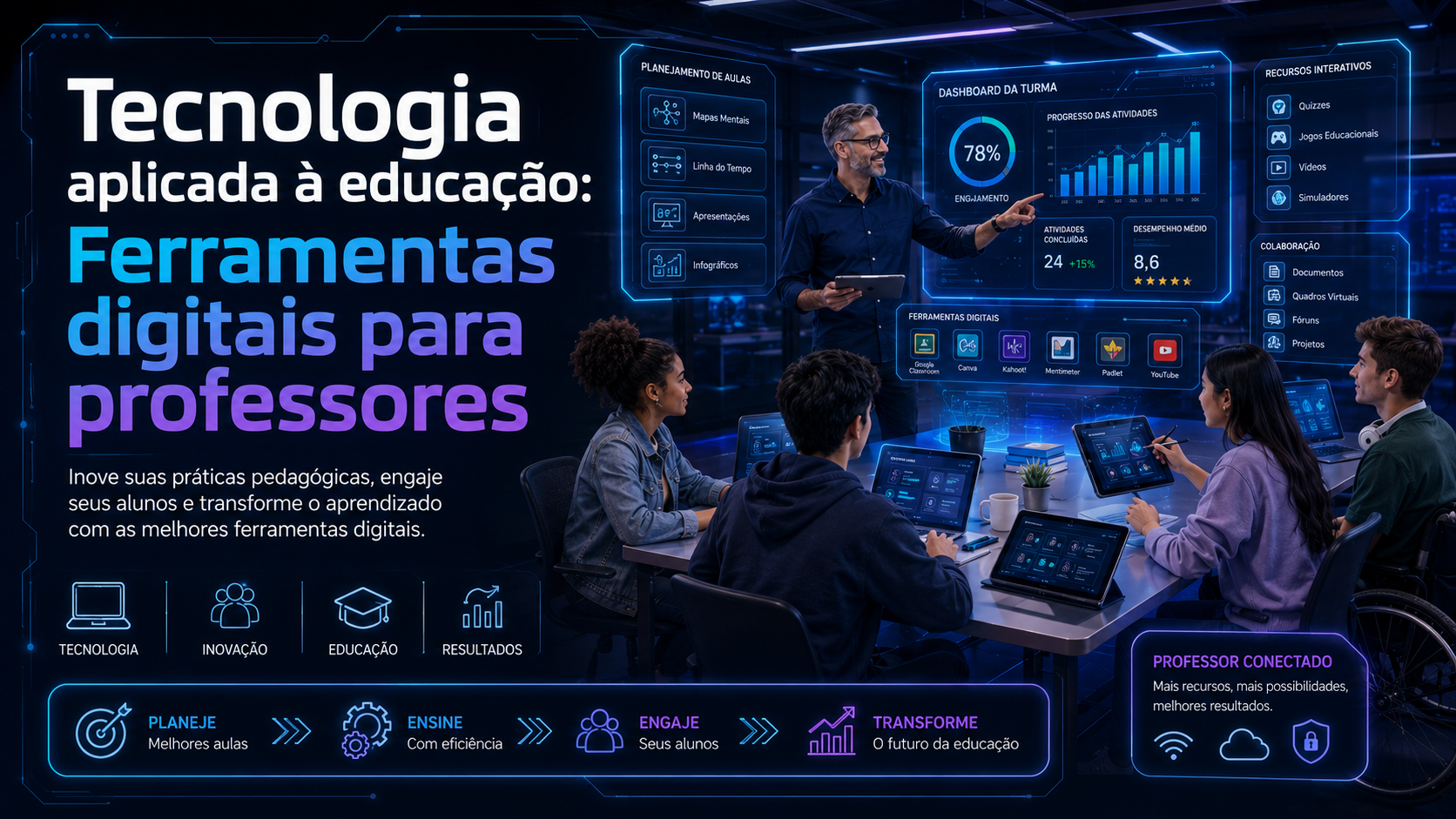 Tecnologia aplicada &agrave; educa&ccedil;&atilde;o